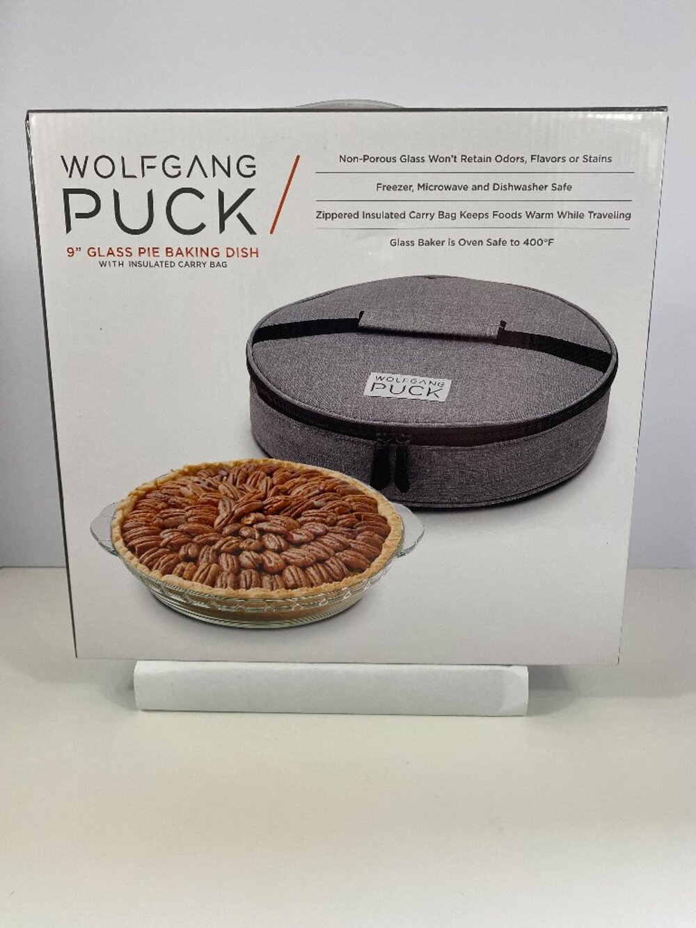 Wolfgang Puck 9" Glass Pie Baking Dish